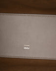 Vitello King Plexiglass Logo Embossed Medium FNDI Sunshine Shopper Tote Tortora