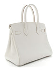 Togo Birkin 30 Gris Pale