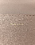 Grain de Poudre Medium Classic Monogram Cassandra Top Handle Dark Beige