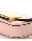 Nappa Matisse FF Embossed Nano Baguette Charm Rosa Quarzo