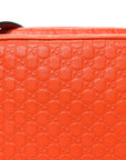 Soft MicroGCCIssima Mini Bree Messenger Bag Sun Orange