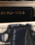 Oblique Saddle Bag Blue
