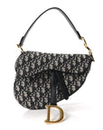 Oblique Saddle Bag Blue