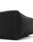 Nylon Cannage Large Lady D1OR Black