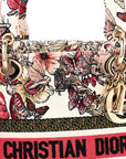 Canvas Embroidered Butterfly Print Medium Lady D-Lite Multicolor