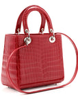Alligator Medium Lady D1OR Red