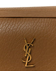 Grained Lambskin Monogram Large Niki Chain Satchel Dark Cork