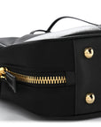 Re-Nylon Saffiano Medium Re-Edition 1978 Two Handle Bag Black