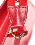 Epi Pochette Accessories 24 Castillan Red