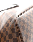 Damier Ebene Neo Neverfull MM Rose Ballerine
