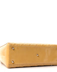 Patent Cannage Large Lady D1OR Beige