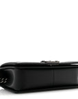 Caviar Quilted Medium Boy Flap Black