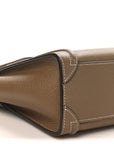 Drummed Calfskin Nano Luggage Souris