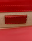 Glazed Calfskin Le Bambino Red