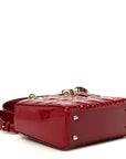Patent Cannage Small My ABCD1OR Lady D1OR Cherry Red
