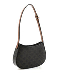 Triomphe Canvas Calfskin Medium Tilly Triomphe Shoulder Bag Tan