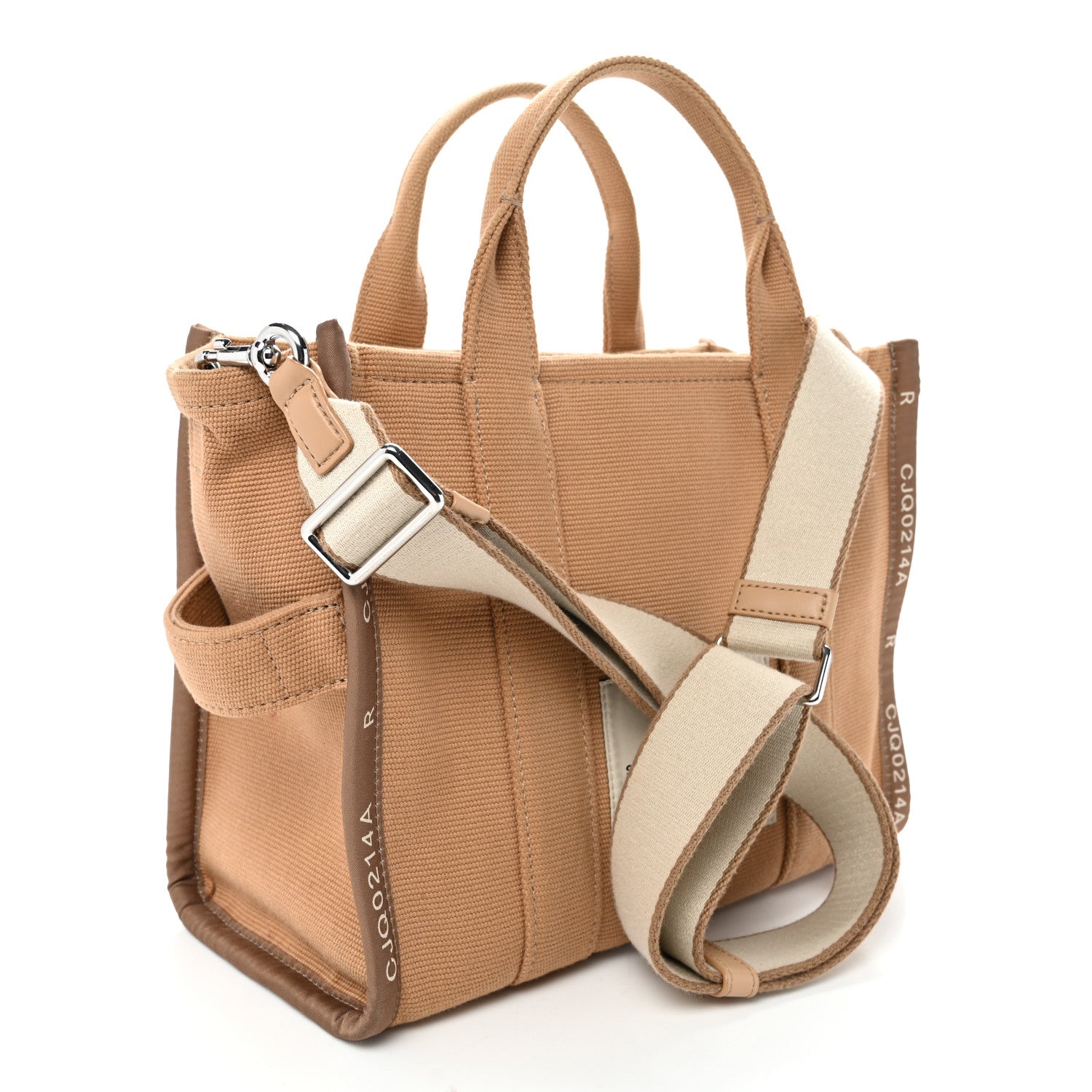 Jacquard Medium The Traveler Tote Bag Camel