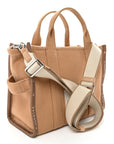 Jacquard Medium The Traveler Tote Bag Camel