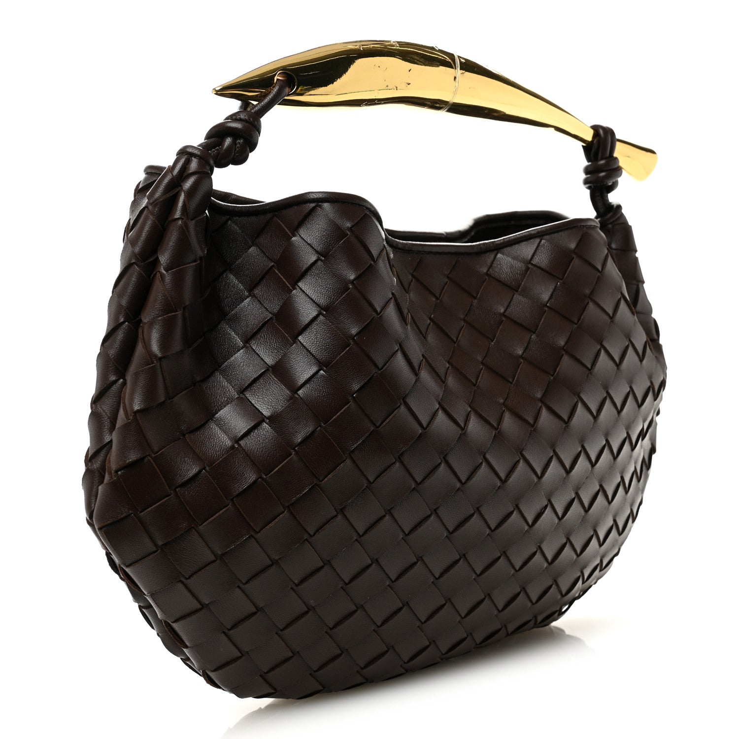 Nappa Intrecciato Sardine Bag Bitter Chocolate