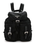 Nylon Vela Small Backpack Black