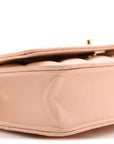 Caviar Quilted CC Turnlock Wallet On Chain WOC Beige
