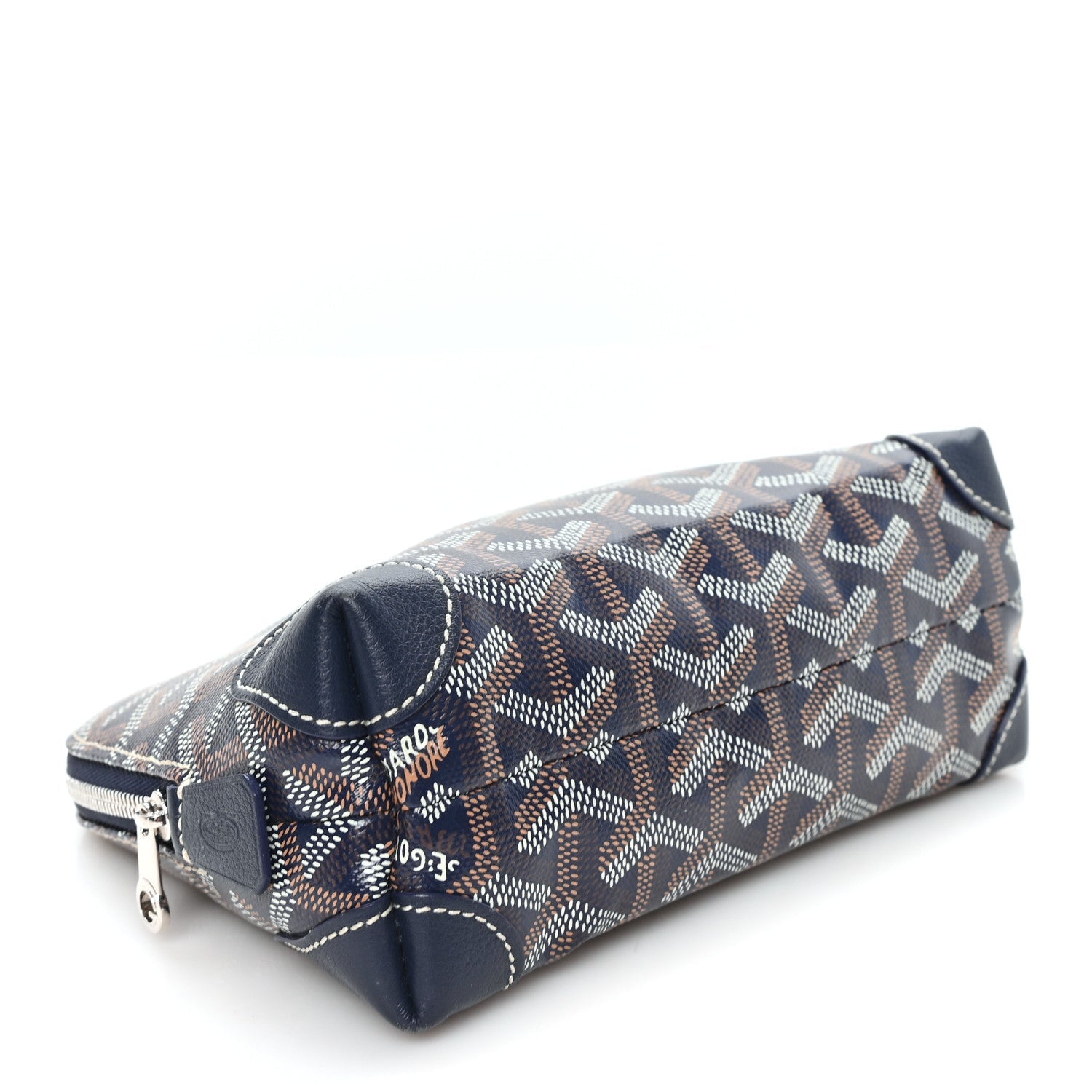 Goyardine Vendome Toiletry Pouch Navy