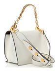 Agnello Old Shine F is FNDI Kan U Shoulder Bag White