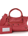 Agneau Giant 12 Rose Gold Hardware First Grenadine