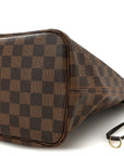 Damier Ebene Neo Neverfull MM Rose Ballerine