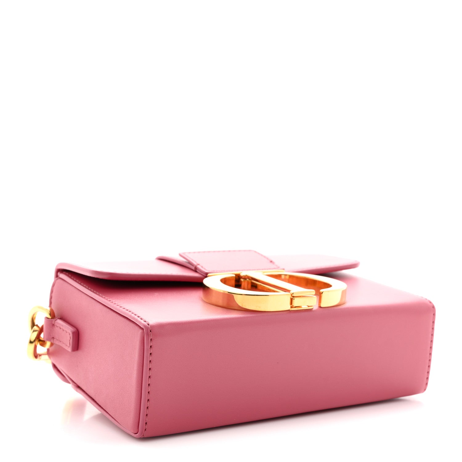 Smooth Calfskin 30 Montaigne Box Bag Pink