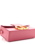 Smooth Calfskin 30 Montaigne Box Bag Pink