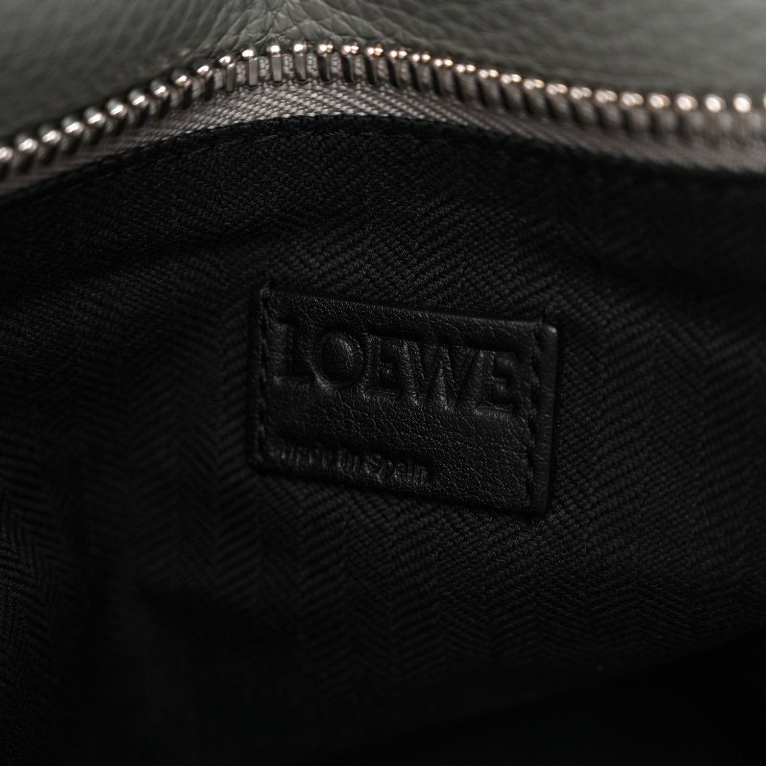 Calfskin Puzzle Bag XL Grey Blue