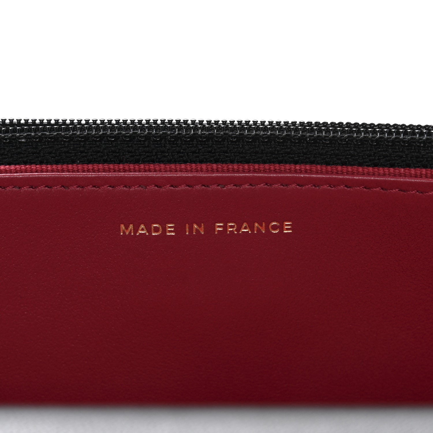 Lambskin Quilted CHNL 19 Wallet On Chain WOC Black