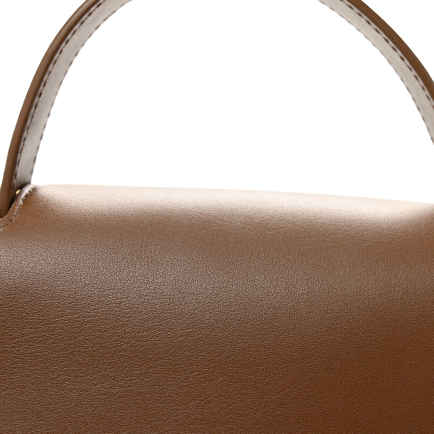 Silky Calfskin Small Ciao Ciao Nocciola