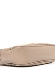 Calfskin Matelasse Monogram Lou Camera Bag Dark Beige