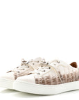 Matte Niloticus Crocodile Himalaya Day Sneaker 37.5 Blanc