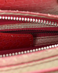 Snakeskin Ombre Medium Lady D1OR Red White