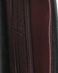 Lambskin Quilted Trendy CC Wallet On Chain WOC Black