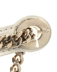 Lambskin Cannage Mini Lady D1OR White