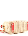 LV X TM Rattan Denim Calfskin Cerises Capucines Mini