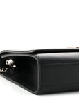 Grain De Poudre Medium Classic Monogram Kate Satchel Black