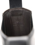 Calfskin The Tire Chelsea Boots 35 Black Green