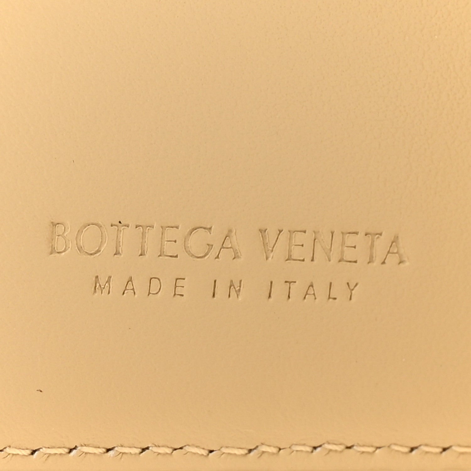 Nappa Maxi Intrecciato Small Bi-Fold Zip Wallet Porridge