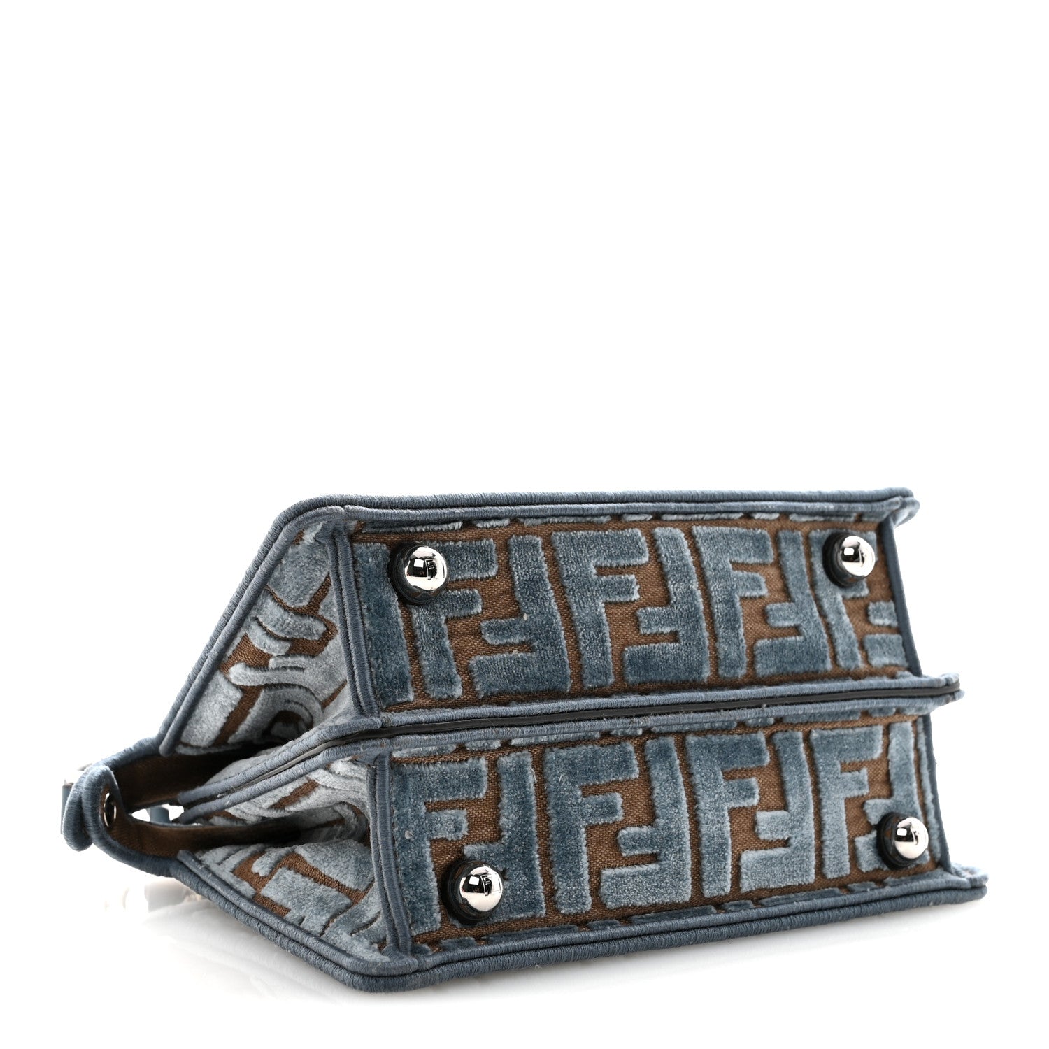 Velvet Jacquard FF Small Peekaboo I SEE U Satchel Anice
