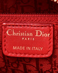 Patent Cannage Stitched Medium Lady D1OR Red