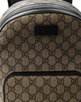 GG Supreme Monogram Small Eden Day Backpack Black