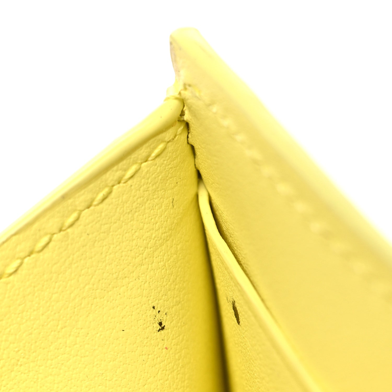 Nappa Intrecciato Trifold Wallet Ice Cream