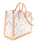 LV X TM Monogram Multicolor Onthego MM White