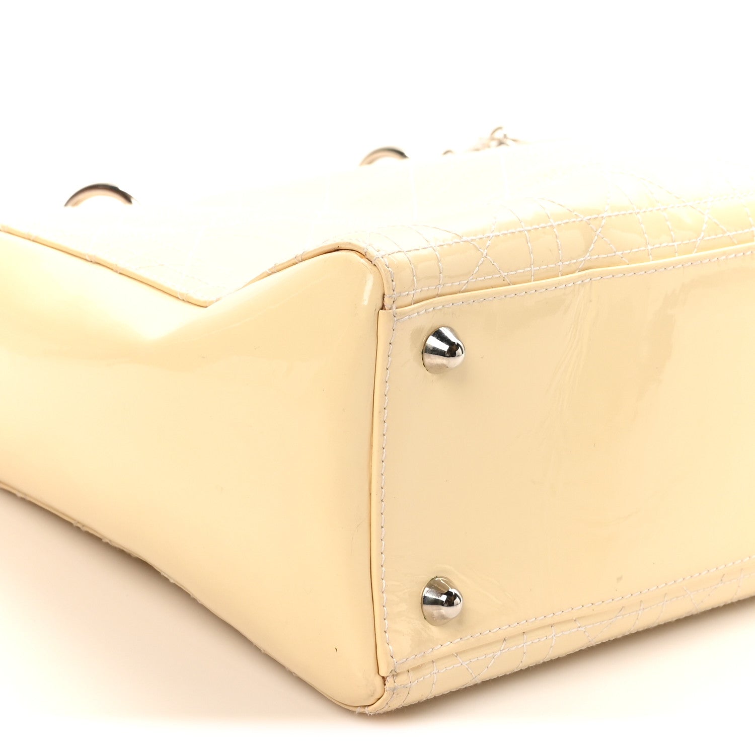 Patent Cannage Large Lady D1OR White