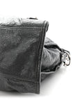Agneau Classic Silver Hardware City Gris Fossile